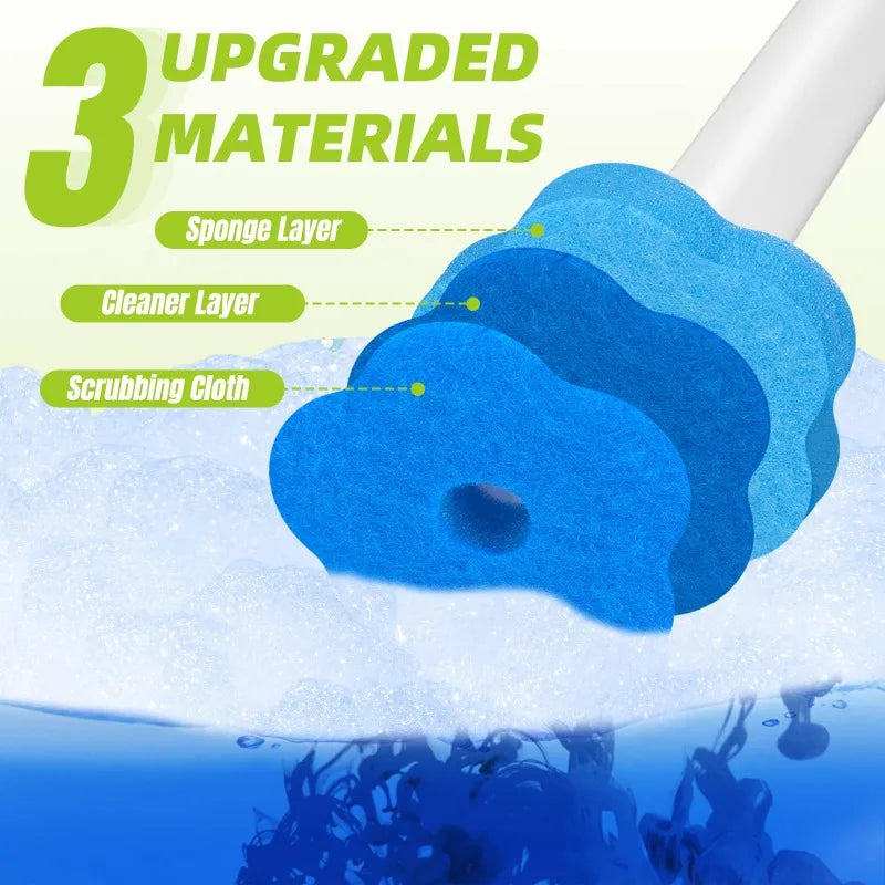 ClickClean™ 30 Heads Disposable Toilet Brush