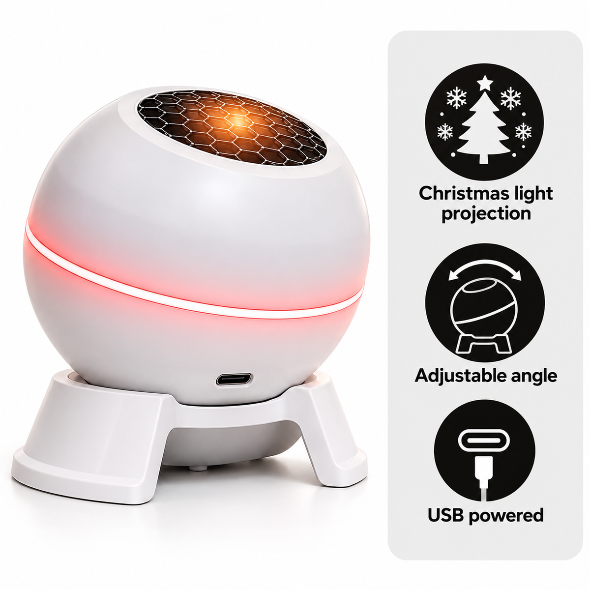 SantaGlow™ Christmas Projector
