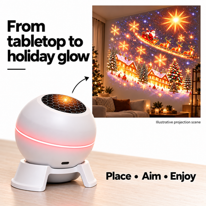 SantaGlow™ Christmas Projector