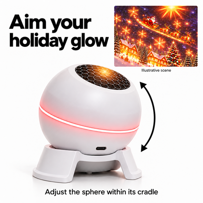 SantaGlow™ Christmas Projector
