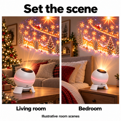 SantaGlow™ Christmas Projector