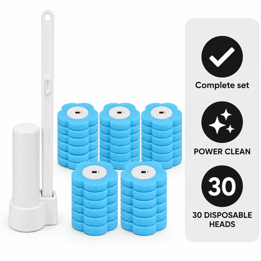 ClickClean™ 30 Heads Disposable Toilet Brush