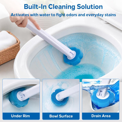 ClickClean™ 30 Heads Disposable Toilet Brush